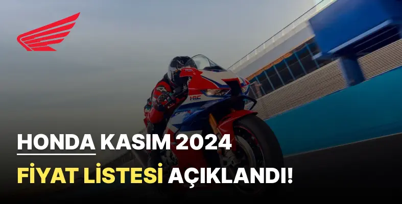 Honda Motosiklet Ocak Fiyat Listesi (Aylık Güncellenir)