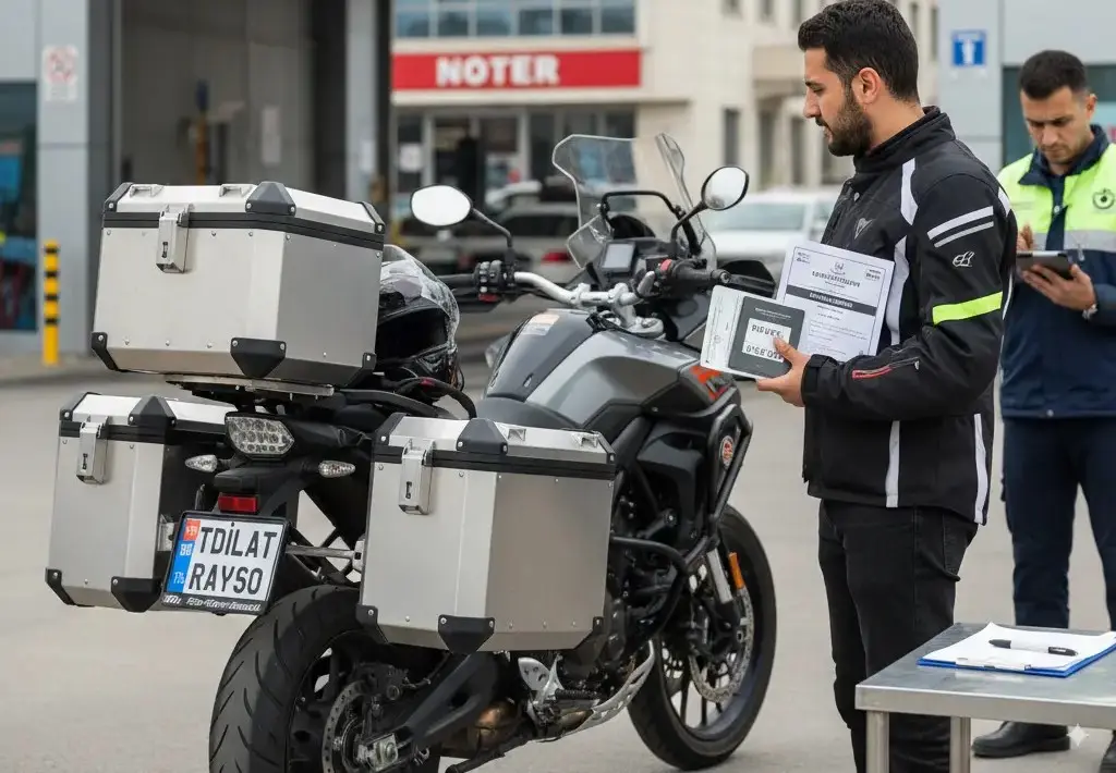 Motosiklet Çantası Ruhsata Nasıl İşlenir?
